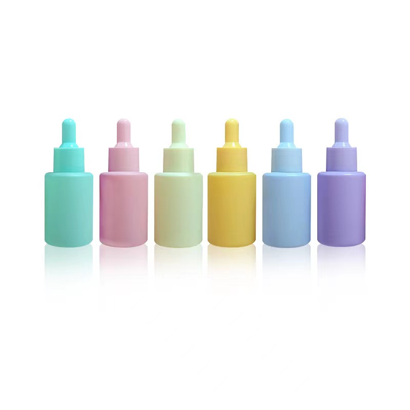 Macaron Color Serum Essential oil Dropper bottles