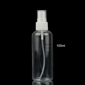 100ml Plastic Bottle With White Mist Sprayer 