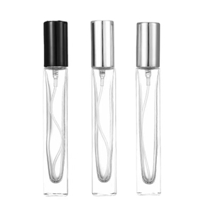 10ml Round Transparent Portable Shape Glass Perfume Bottle 