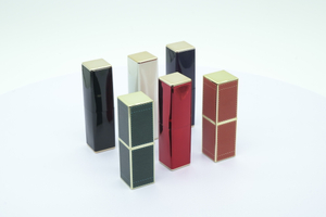 Square Shape Magnet Lip Stick Container With Flat Lid 