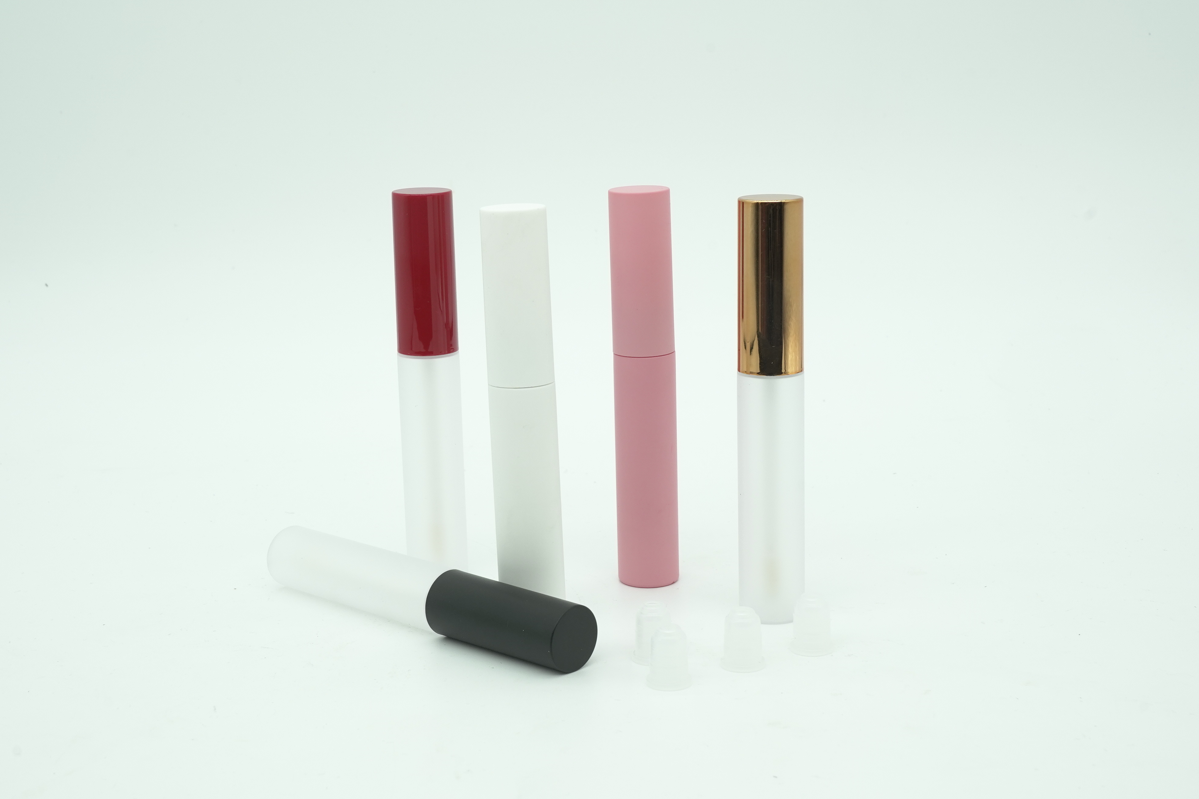 New 5g Black Cap Acrylic Type Transparent Lip Gloss 