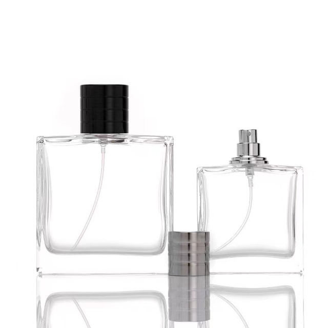 100ml Square Glass Perfume Bottle 