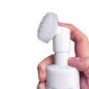 42mm White Plastic Foam Pump With Soft Silicone Brush