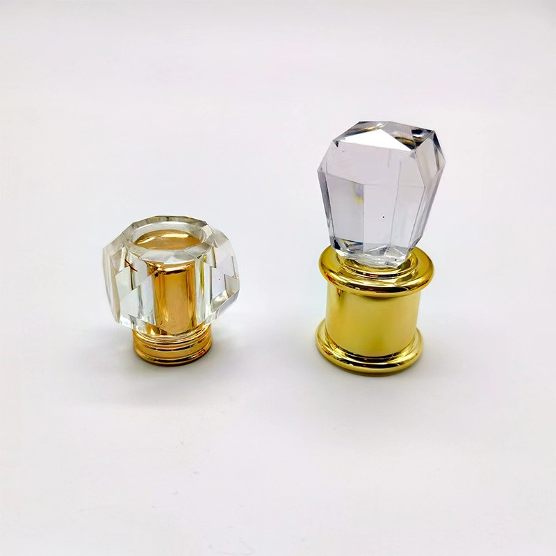 Crown Shape Acrylic Perfume Cap 