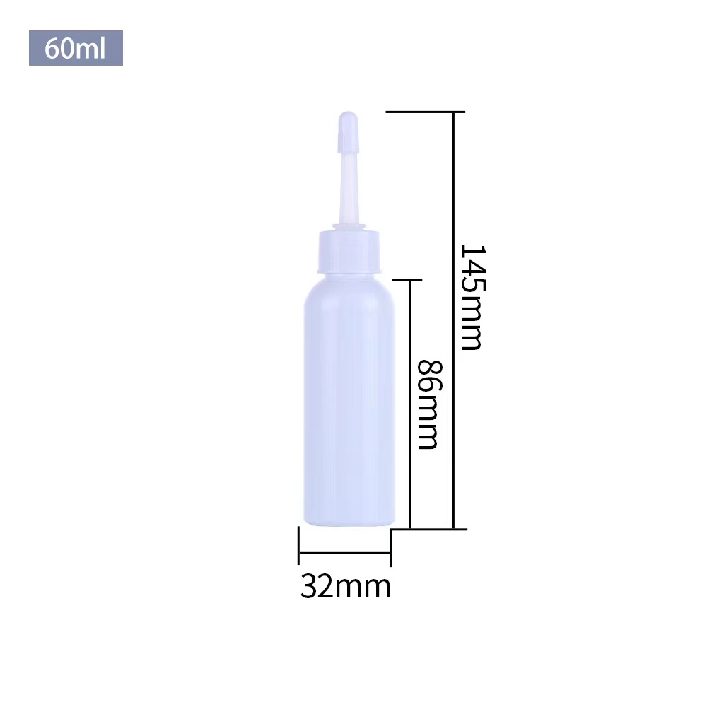 Pet Dog Cat Ear Eye Drop Cleaning Plastic Squeeze Bottle