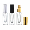 Golden Silver Cap 5ml Square Glass Sprayer Perfume Bottle 