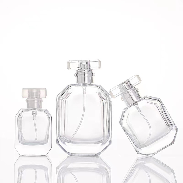 30ml 50ml diamond glass perfume bottle 