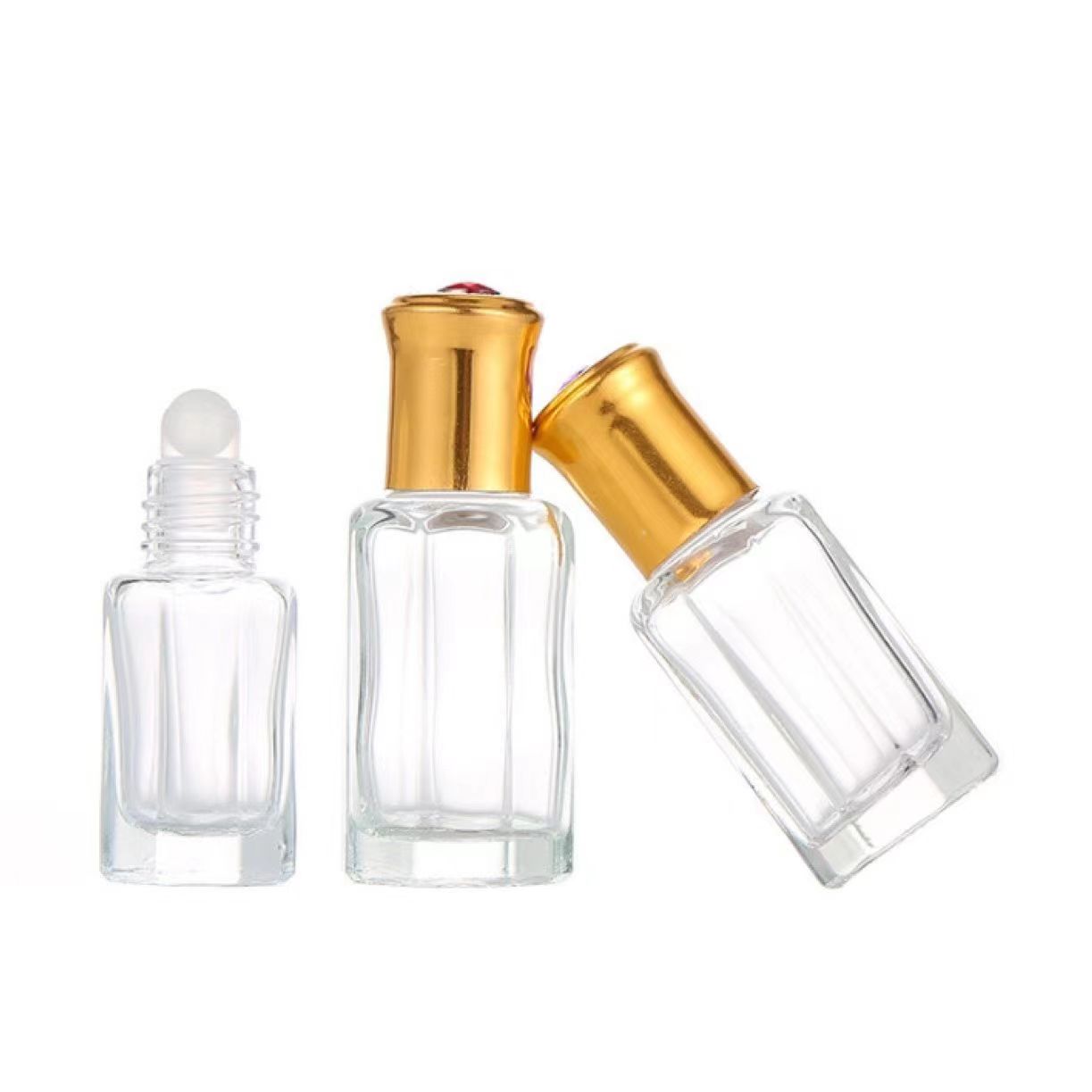 5ml 10ml Essential Oil Glass Roll On Bottle