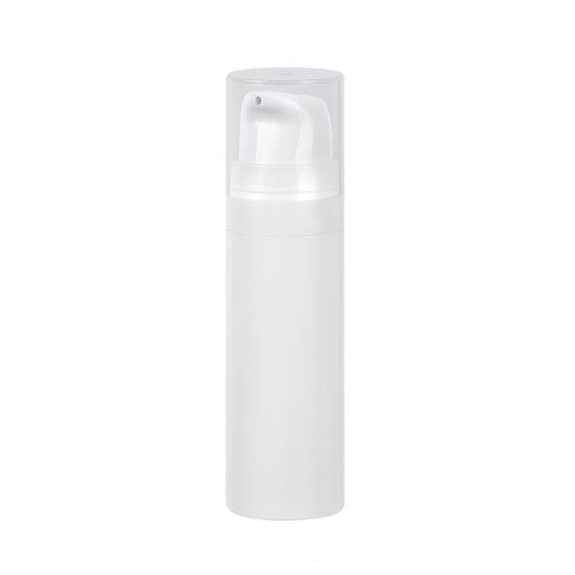 30ml White Plastic Cream Serum Airless Lotion Pump Bottle 