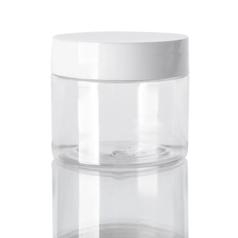 50ml Clear Plastic Cosmetic Cream Jar