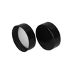 43mm black PP Plastic Cap for Glass Jar