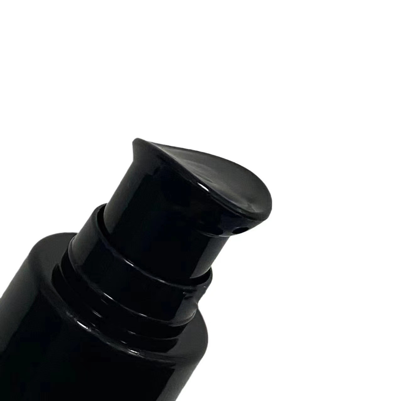 24mm Black Plastic Cream Dispenser Lotion Pump For Bottle 