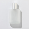 50ml Frost Square Glass Perfume Bottle With Crimp Sprayer