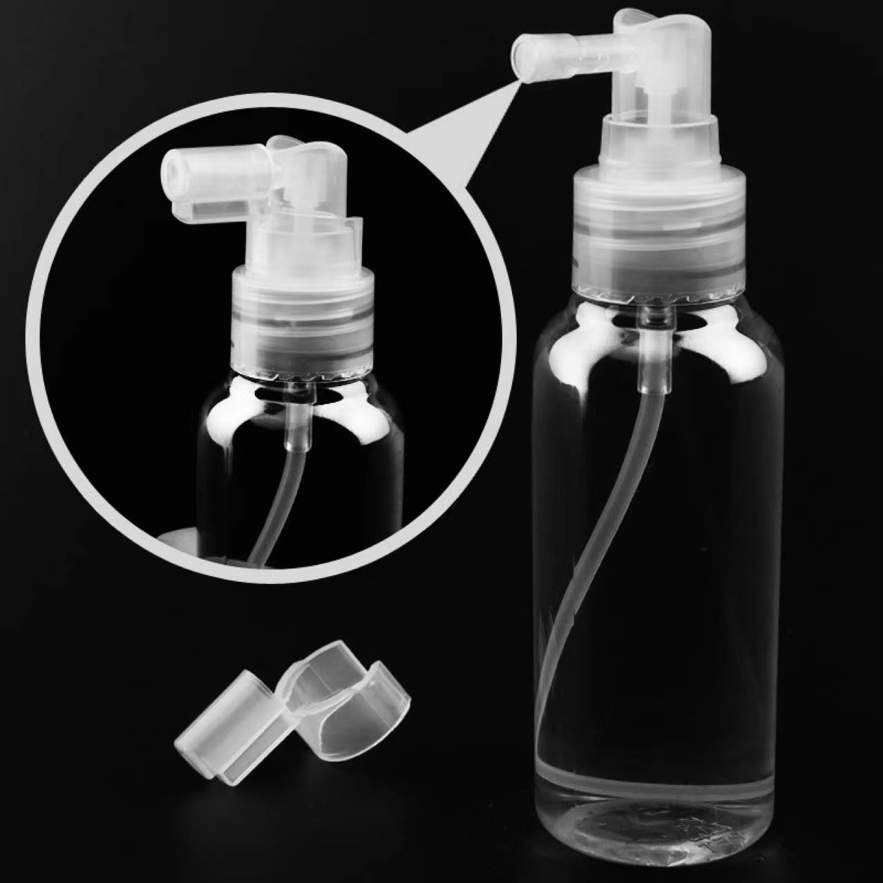 18mm Plastic Nasal Mist Sprayer With Cover