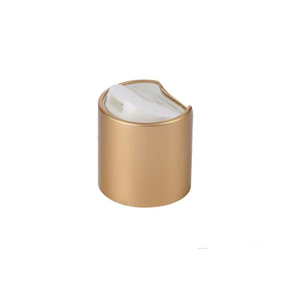 28mm Golden Silver Aluminum Plastic Press Cap