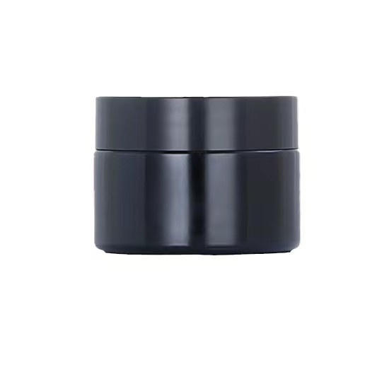 30g Black Glass Face Cream Jar