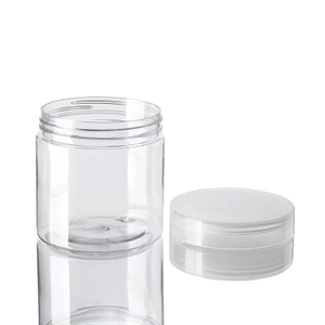 50ml Clear Plastic Cosmetic Cream Jar