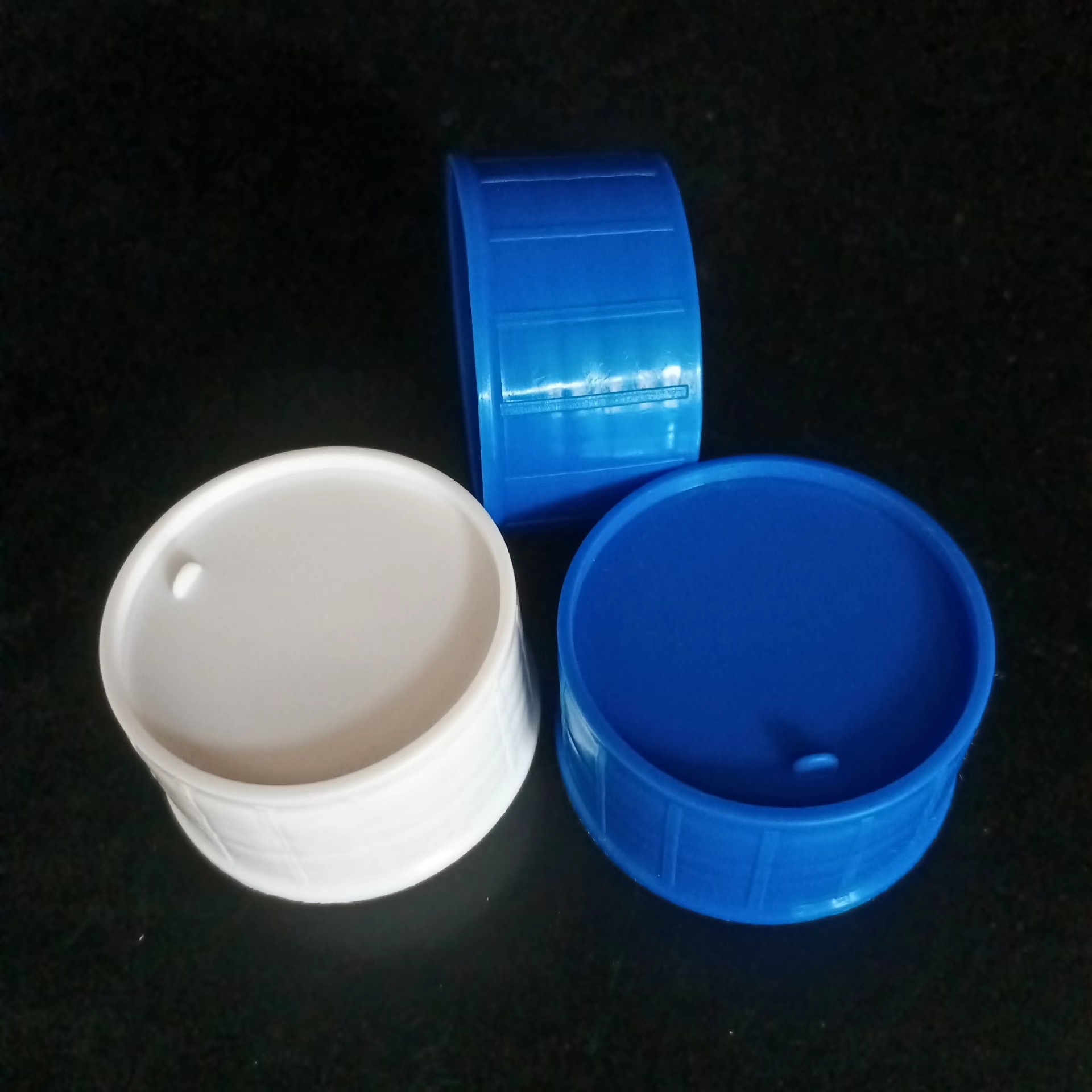 Non Spill Durable 38mm Plastic Disinfectant Cap