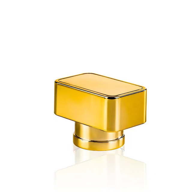 Shiny Golden Color Aluminum Perfume Cap