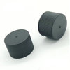 24mm Black Plastic Ribbed Cap With PE Pad