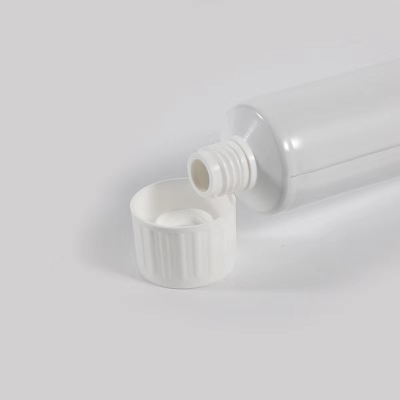 Cosmetic Cream Soft PE Tubes With Flip Top Cap