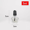 5ml Glass Round Nail Polish Bottle