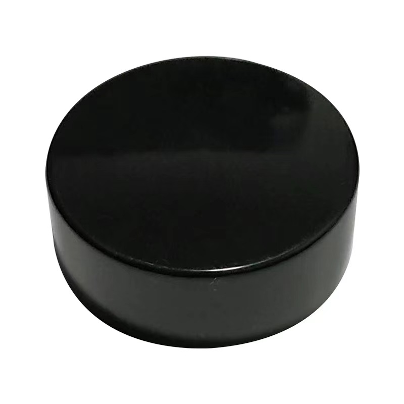 43mm black PP Plastic Cap for Glass Jar