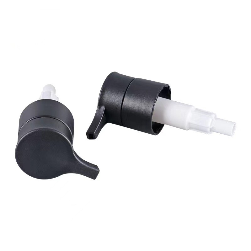 28mm Black Smooth Plastic Duck Shape Lotion Pump