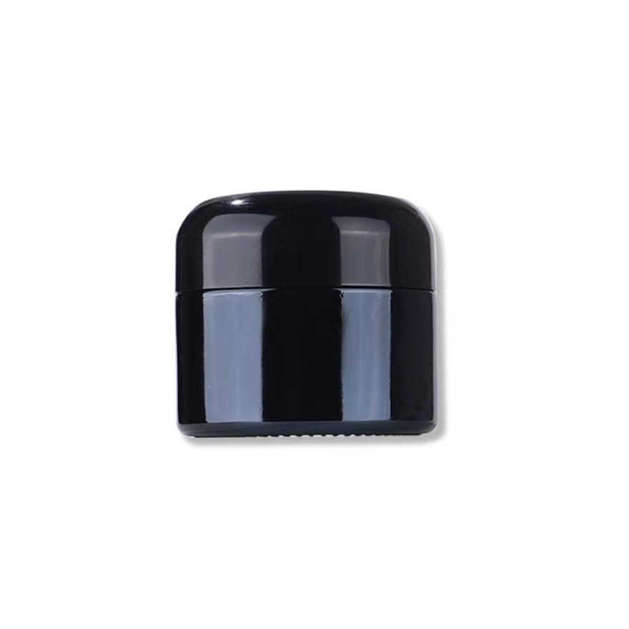 30g Black Glass Face Cream Jar