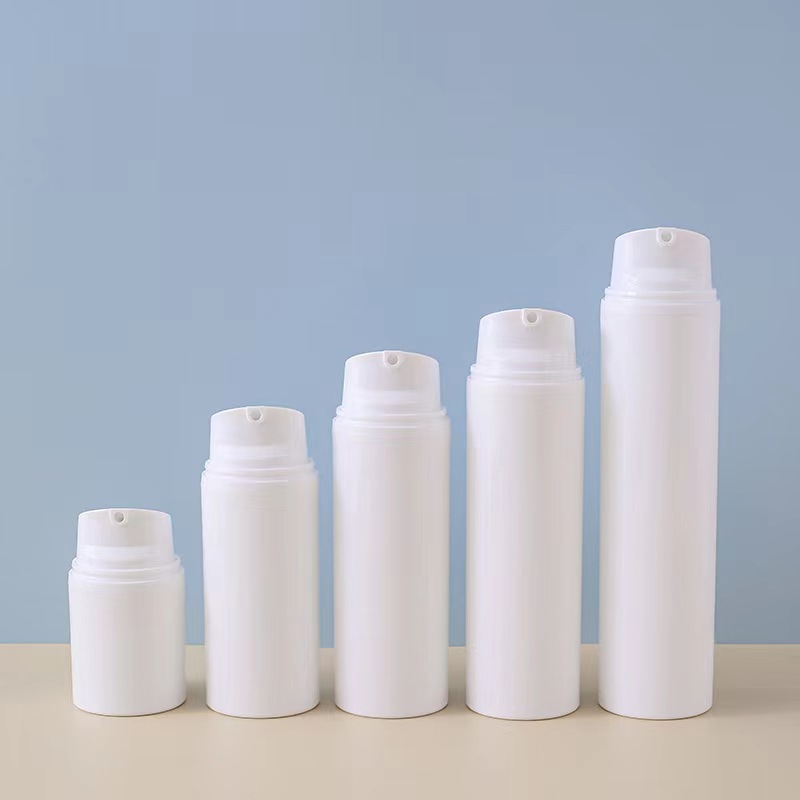 PP Type Cosmetic Face Cream Airless Pump Bottle