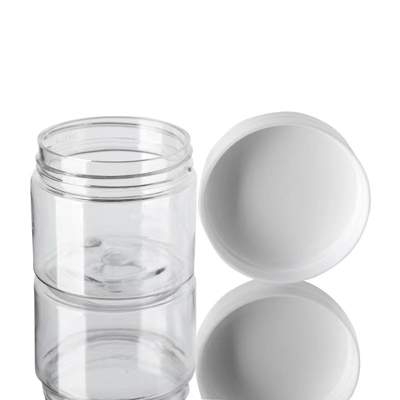 50ml Clear Plastic Cosmetic Cream Jar