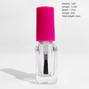 5ml Glass Round Nail Polish Bottle