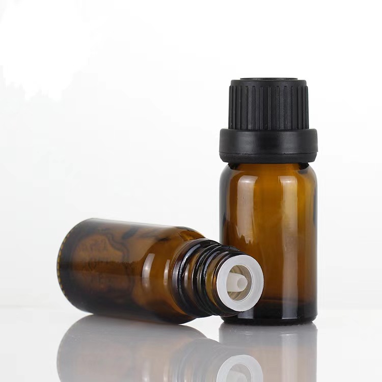 18mm Plastic Tamper Evident Essential Oil Cap For Amber Glass Bottle 